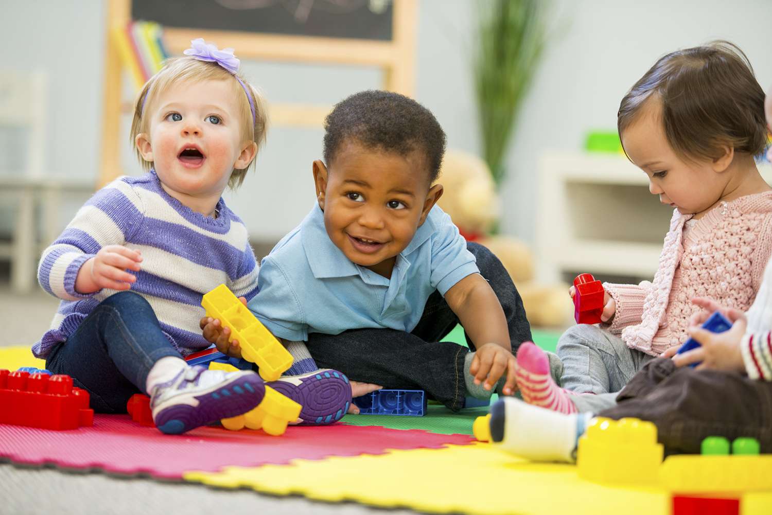 Babies Playing