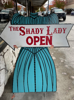 The Shady Lady - a great vintage shop in Olympia! 