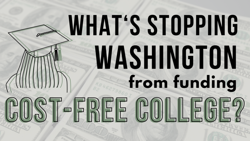 cost-free college washington