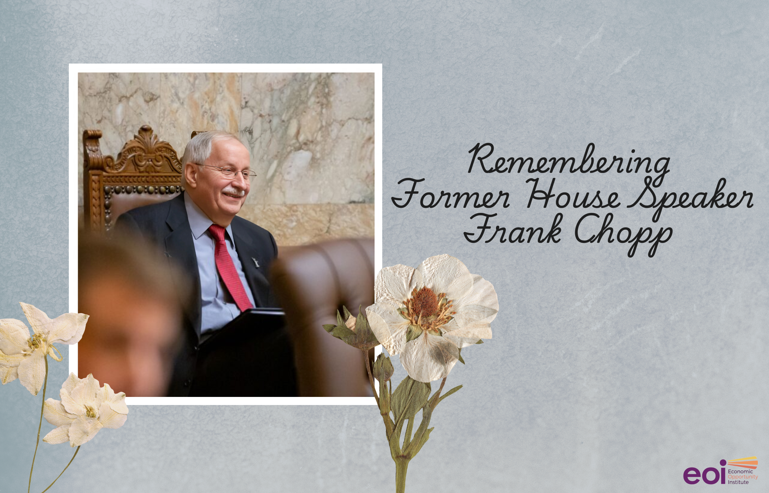 Remembering Frank Chopp Blog